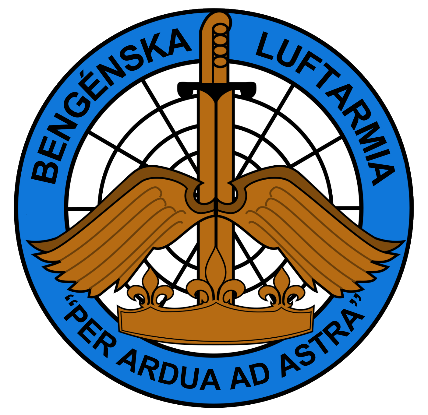 Logo of the Bengenese Air Force